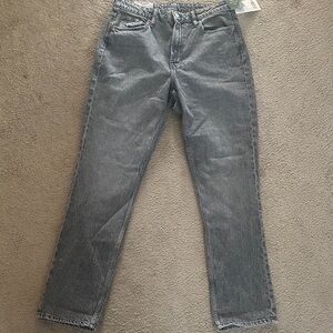 H&M Women's  Classic Gray Straight Jeans